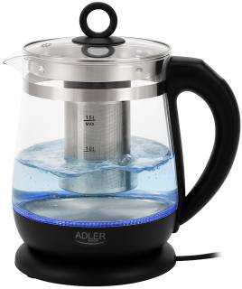 Электрочайник ADLER AD1299 Black AD1299b