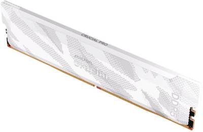 Память Crucial Pro OC White DDR5 16GB 6400MHz CL32 CP16G64C32U5W