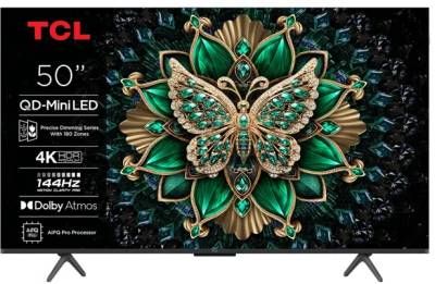 Телевизор Tcl 50 QD-Mini LED 4K Q6C Smart TV 2025 50Q6C