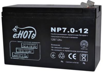 Аккумулятор Enot 12V - 7 AH (NP7.0-12)