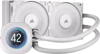 Кулер Corsair Nautilus 240 RS LCD (CW-9061032-WW) White