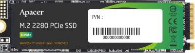 Накопитель Apacer AS2280P4X 256GB M.2 2280 NVMe PCIe Gen3 x4 TLC AP256GAS2280P4X