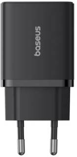 Зарядка Baseus Cube Fast Charger QC3.0+PD3.0 30W USB+Type-C 3A Cluster Black 00000080557_1