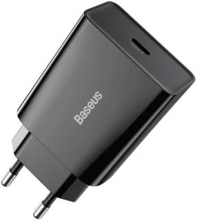 Зарядка Baseus Speed Mini Quick Charger 20W Type-C 3A Black CCFS- SN01