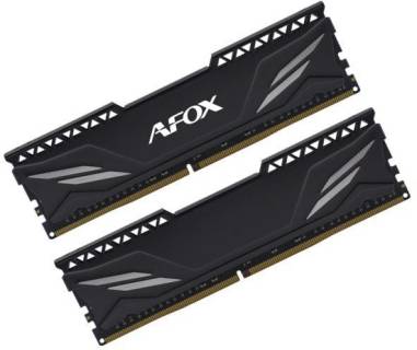 Память AFOX Gaming Black DDR4 32GB (2x16GB) 3200MHz CL16 Kit AFLD432PS1CADB