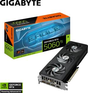 Видеокарта Gigabyte GeForce RTX 5060 Ti EAGLE MAX OC 8GB GV-N506TEAGLEMAX OC-8GD