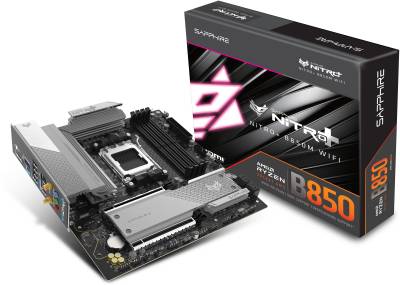 Материнская плата Sapphire NITRO+ B850M WIFI 52123-01-40G