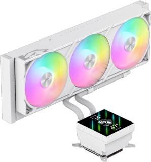 Кулер GAMEMAX GLACIER 360 LCD White GLACIER 360 LCD WH