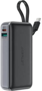 Павербанк ACEFAST M7 PD30W power bank with cable 10000mAh 30W PD USB-C (6974316283379)