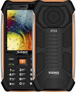 Телефон Sigma X-style 323 RAIN Black-Orange 4827798885727