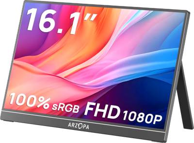 Монитор Arzopa 16.1' FHD IPS Portable Monitor Z1C