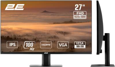 Монитор 2E 27' FullHD Monitor F2725B 2E-F2725B-01.EU