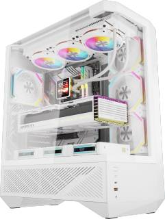 Корпус darkFlash DY460 ATX (Support Back-Connect) White DY460 WHITE