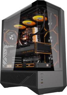 Корпус darkFlash DY460 ATX (Support Back-Connect) Black DY460 BLACK