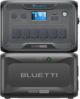 Зарядная станция BLUETTI AC300 + B500K Home Battery Backup 3000W/5120Wh AC300+B500K