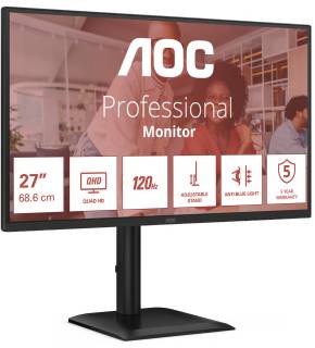 Монитор AOC 27' E4 Series Professional QHD monitor Q27E4U