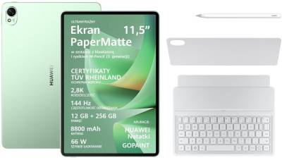 Планшет Huawei MatePad 11.5 S 2026 12/256GB WiFi (Salinger-W29FK) Green + Keyboard + Pen