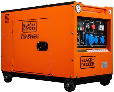 Генератор Black&Decker Diesel Generator 6kW BXGND6300E