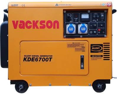 Генератор Vackson Silent Diesel Generator 5kW KDE6700T