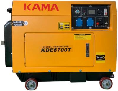 Генератор Kama Diesel Generator 5kW KDE6700T