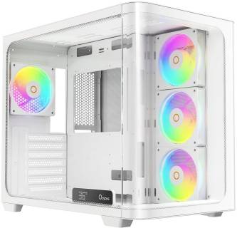 Корпус Ocypus Iota C70 Curve ARGB Tempered Glass White IOTA-C70-WHD400CD-GL