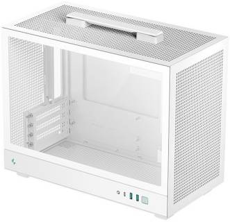 Корпус Deepcool CH160 Plus Tempered Glass White R-CH160-WHNGM0-G
