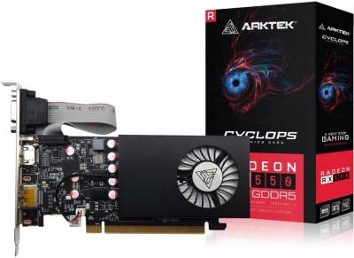 Видеокарта Arktek Radeon RX 550 8GB LP AKR550D5S8GL1