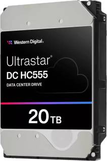 Накопитель Western Digital Ultrastar HC555 Data Center HDD Storage 20TB 7200rpm 512MB 0B48724 / WUH722020CLE6L4