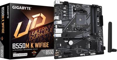 Материнская плата Gigabyte B550M K WIFI6E