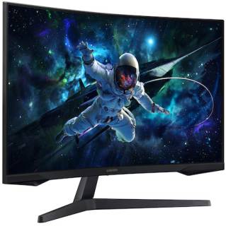 Монитор Samsung 32' Odyssey G5 G55C QHD 165Hz Curved Gaming Monitor Black LS32CG554EUXEN