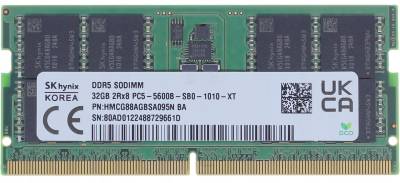 Память Hynix So-Dimm DDR5 32GB 5600MHz CL46 HMCG88AGBSA095N