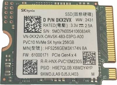 Накопитель Hynix PVC10 256GB M.2 2230 NVMe PCIe Gen4 x4 TLC HFS256GEM3X174N