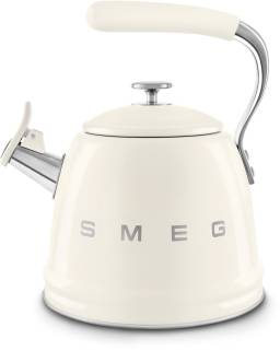 Электрочайник Smeg Whistling Kettle (WKF01CR) Cream