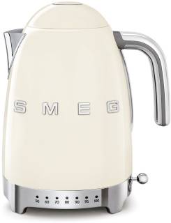 Электрочайник Smeg Variable temperature kettle (KLF04CREU) Cream
