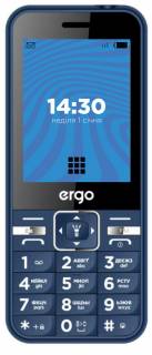 Телефон Ergo E281 Blue