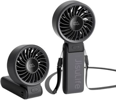 Вентилятор Jisulife Handheld Fan Life 7 (3600 mAh) black