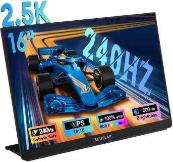 Монитор Zeuslap P16F 16' 240Hz Portable Monitor