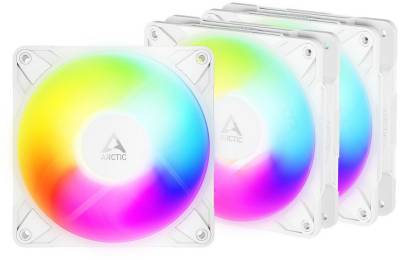 Вентилятор Arctic P12 Pro Reverse A-RGB (3-Fan Pack) White ACFAN00334A