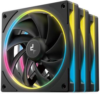 Вентилятор Deepcool FL12 SE 3 in 1 Black R-FL12SE-BKAPN3-G