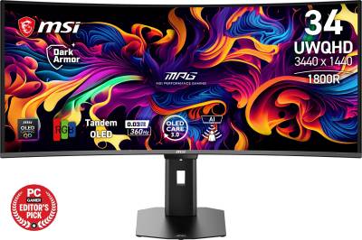 Монитор MSI Monitors MPG 341CQR QD-OLED X36 Black MPG_341CQR_QD-OLED_X36
