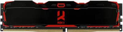 Память Goodram Iridium X Black DDR4 8GB 3200MHz CL16 IR-S3200D464L16SA/8G