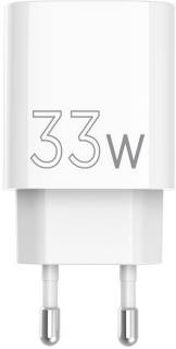 Зарядка Sigma 1xUSB-C PD33W + 1xUSB QC3.0 GaN X-power PS33-01 wh 4827798527719