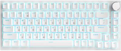 Клавиатура Ajazz AK820 Red Switch USB-C UA White AK820-R-W
