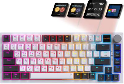 Клавиатура GamePro Asgard Valhalla Pro QLAB Sakura Switch RGB Bluetoo MK160-W-D-QS-PRO