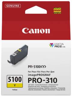 Картридж Canon PFI-5100 Yellow 6955C001