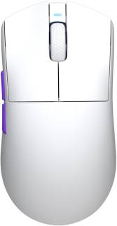 Мышка HATOR Hellyberry HM47 Wireless White/Violet HM47_white_violet