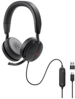 Наушники Dell Pro Wired ANC Headset WH5024 Black 520-BBGQ