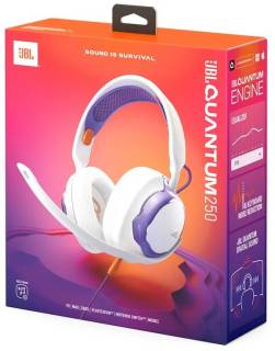 Наушники JBL Quantum 250 White JBLQTUM250WHT