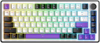 Клавиатура HATOR Hellyberry HK75 Mechanical Linear RGB USB UA White