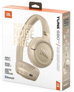 Наушники JBL Tune 680 NC Beige JBLT680NCBEG